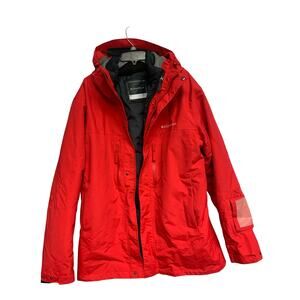 Silversea 3-in-1 Red Waterproof Hooded Jacket Men’s Size XL